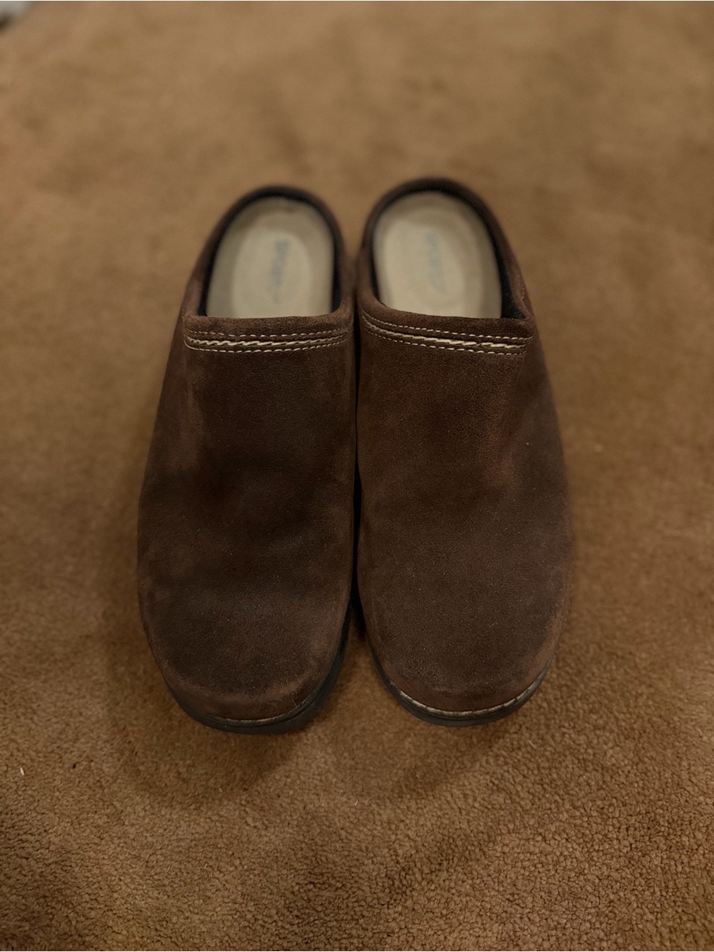 Sporto Brown Suede Slip-On Loafers